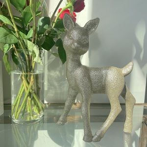 2 Retro Reindeer decoration